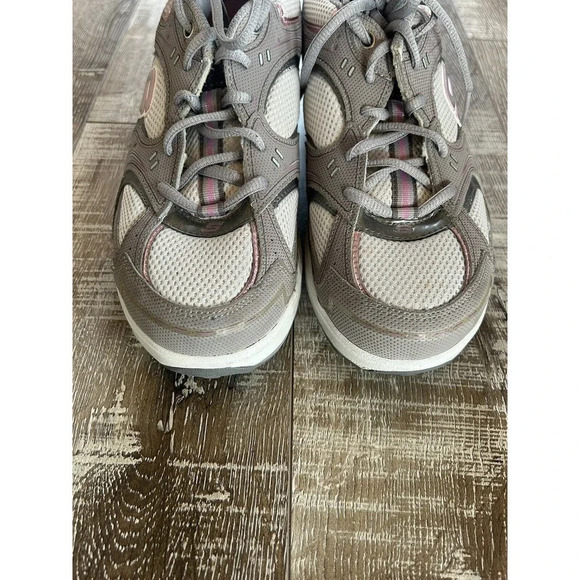 Skechers Women’s SHAPE UPS Gray & Pink Size 9 SN 11806 Athletic Toning - Picture 3 of 7